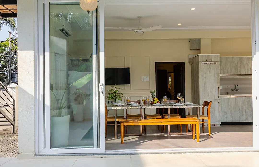 Elivaas 4 Bhk Villa Near Beach With Private Pool & Bar - Casa Boa Vida-1