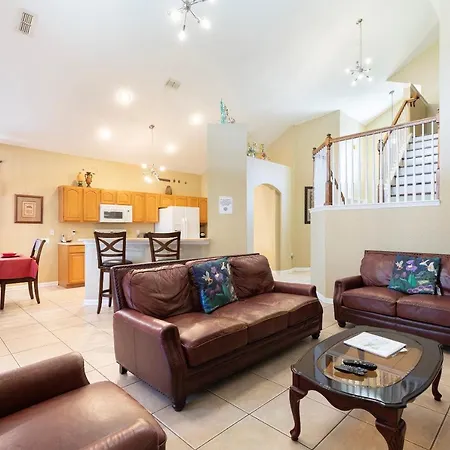 Windsor Hills Resort 2 Miles To Disney 6-Bedroom 4-Bathrooms Villa With Private Pool And Spa-3
