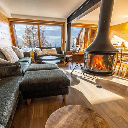 Chalet Deux Tetes - Magnifique chalet équipé pour 14 personnes situé dans le quartier des 2 têtes vue inoubliable proche des pistes MAE-0351-2