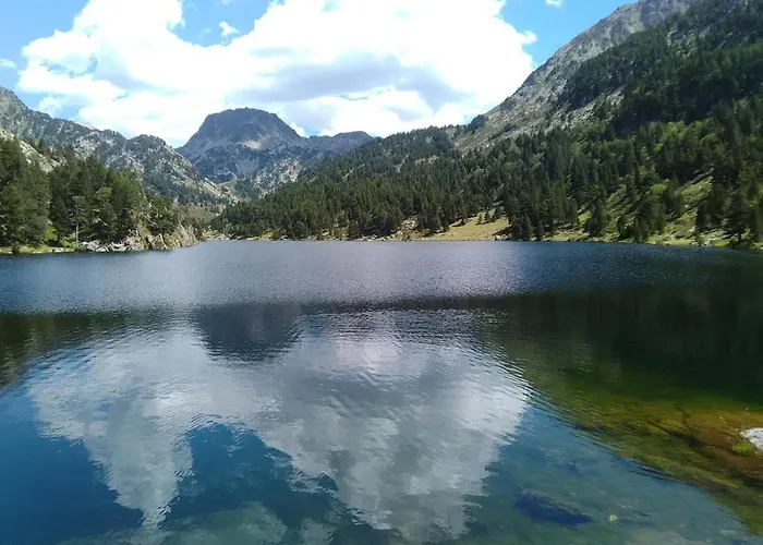 Chalet Bois Au Milieu Des Pyrenees