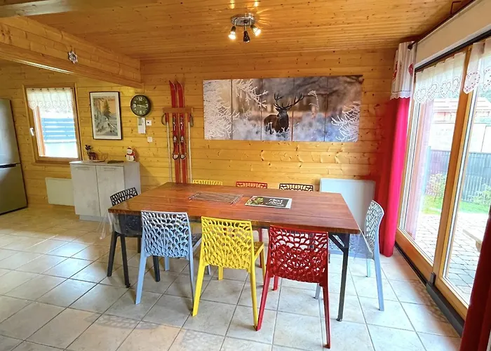 Chalet tout confort 'Le Grand Pré', terrain clôturé, garage