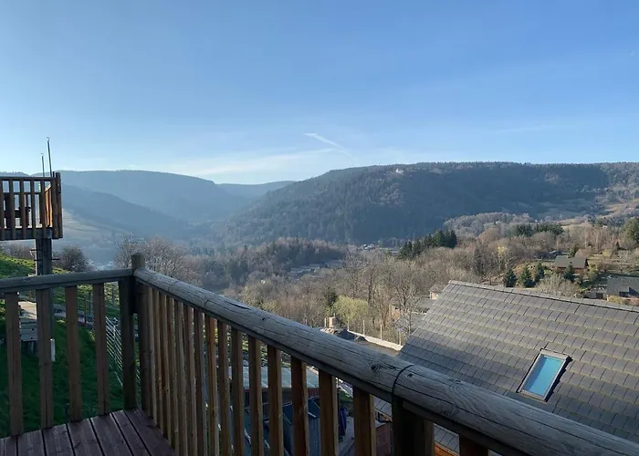 Chalet montagnard Perce Neige avec terrasse plein sud-5 personnes
