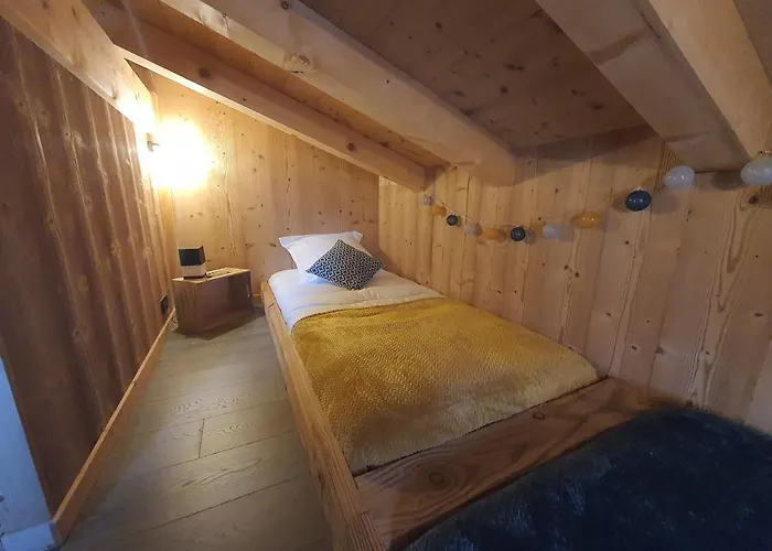 Chalet cosy et moderne vue montagnes