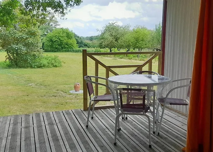 Chalet nature et détente avec piscine, proche zoo de la Flèche et Le Mans, idéal cyclistes et familles - FR-1-410-367