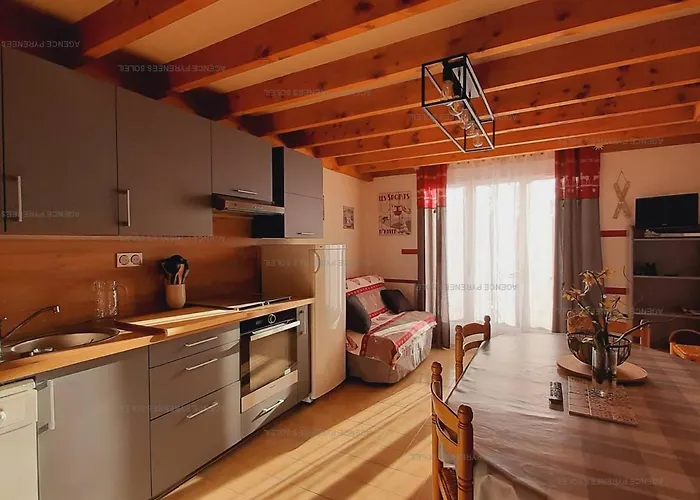 Chalet 6 Pers, 2 Chambres, Parking, Les Angles - Fr-1-295-159