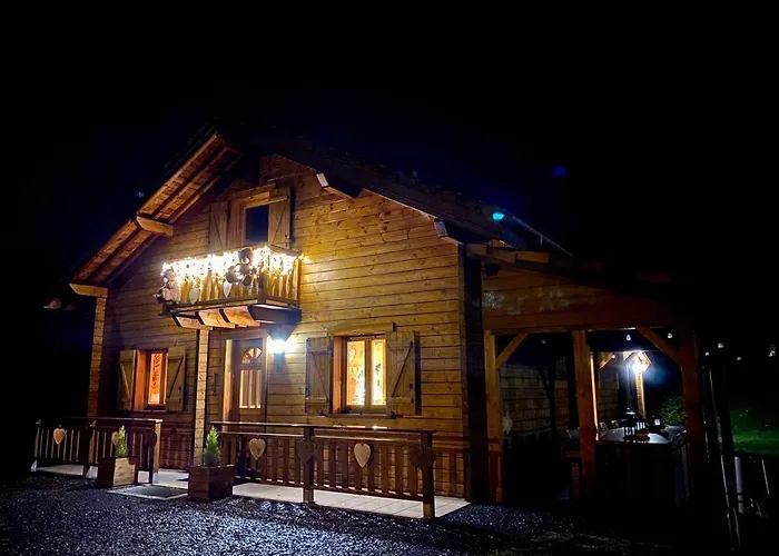 Gite Chalet Avec Bain Nordique Et Piscine 11 Pers Hautes Vosges