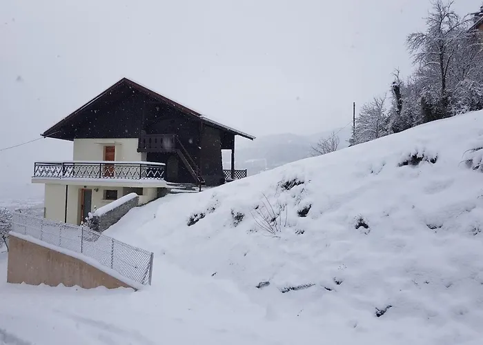 Chalet Avec Terrasse Et Vue Sur Le Mt-Blanc