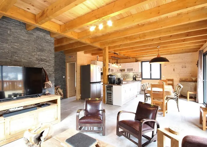 Splendide Chalet 5 Chambres Avec Terrasse, Garage Et Wifi Au Mont-Dore