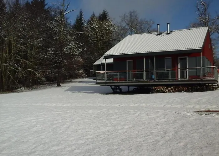 Chalet sur bord de l'eau
