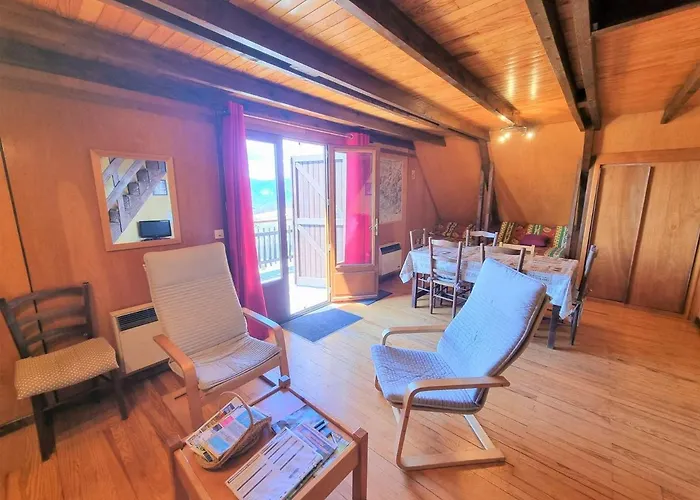 Chalet cosy 6 pers. à Saint-Michel-de-Chaillol - balcon sud, 3 chambres, animaux admis - FR-1-393-128