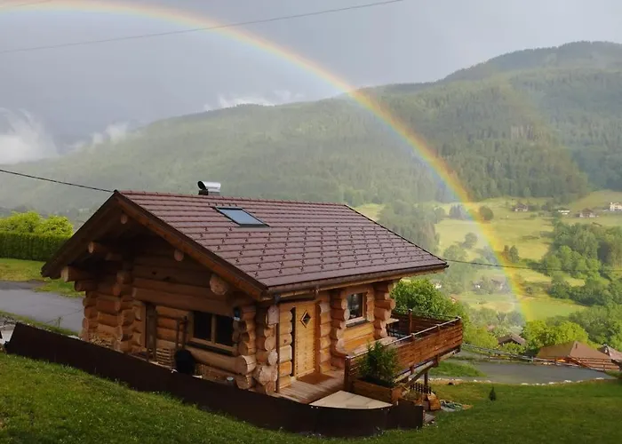 Chalet Anzac Chalet 5 Etoiles En Rondins Tout Neuf Unique Dans Les Aravis