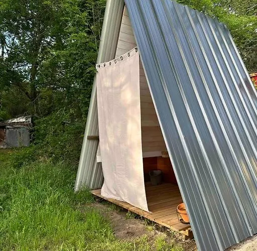 Cosy Cabane Boise Solaire, Balneo Bath Et Toilette Seche A La Ferme