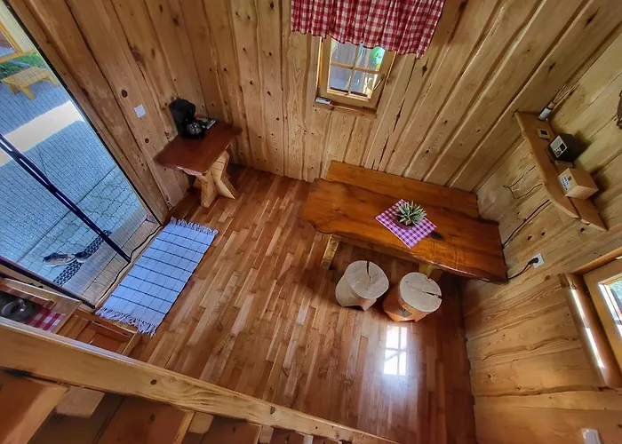Unique Wooden Holiday House In Nature