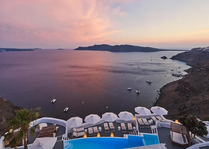 Romantic hotels Katikies Kirini Santorini - The Leading s Of The World