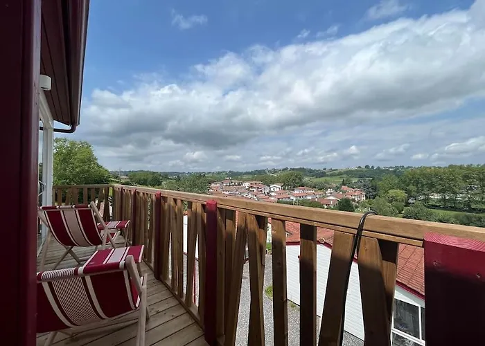 Chalet Eguzkitsua 3 Etoiles Avec Piscine Et Barbecue - Pays Basque -
