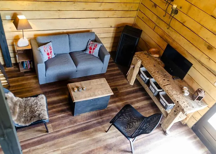 La cabane du cerf et son sauna