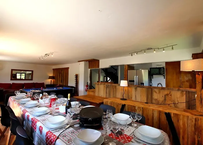 Spacious Chalet 16/18 Guests W/Slope View, Jacuzzi Et Sauna