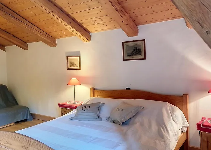 Chalet rénové 3 étoiles, 14 pers, vue Mont Blanc, Wifi - FR-1-560-102