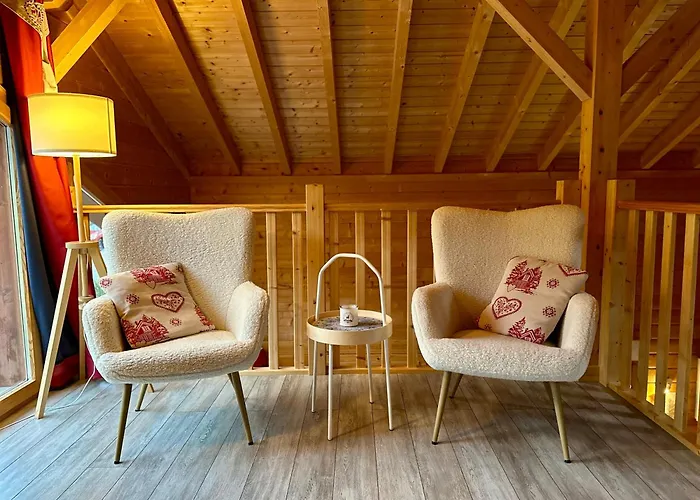 Chalet Limoselle Avec Mezzanine Conviviale, Clim & Jolie Vue Montagne