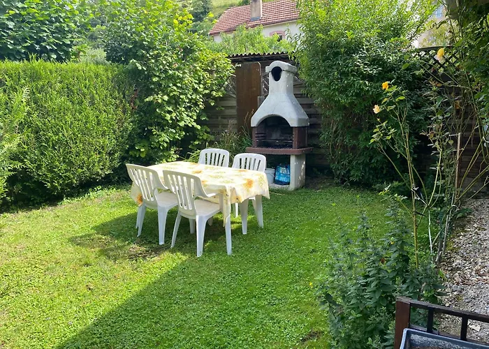 Gite Du Moulin - Confort Et Nature - 2 Chambres Avec Jardinet A Montgesoye, Vallee De La Loue