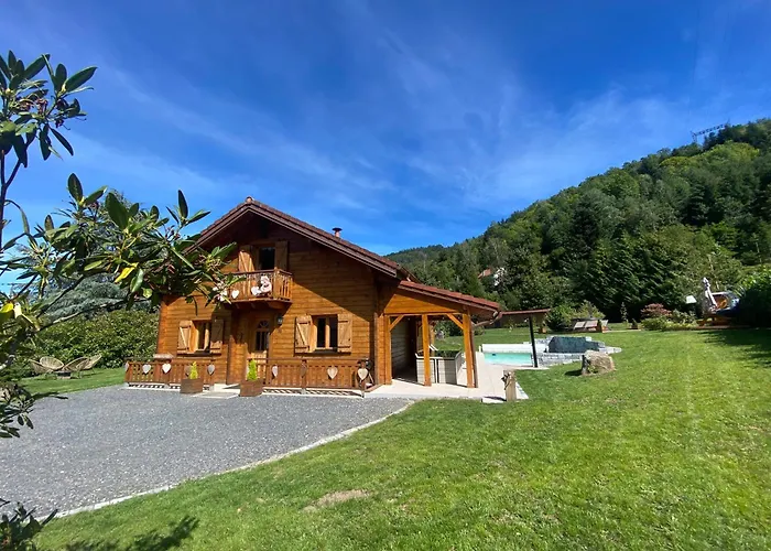 Gîte Chalet avec bain nordique et piscine 11 pers Hautes Vosges