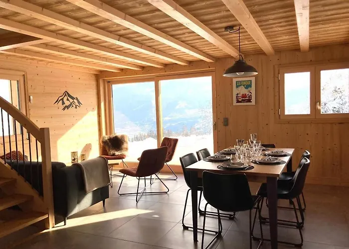 Chalet Recent Vue Panoramique Sur Le Mont-Blanc