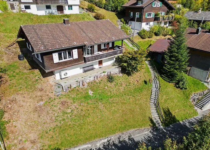 Sunny Design Chalet In Engelberg With Spectacular View On Mount Titlis