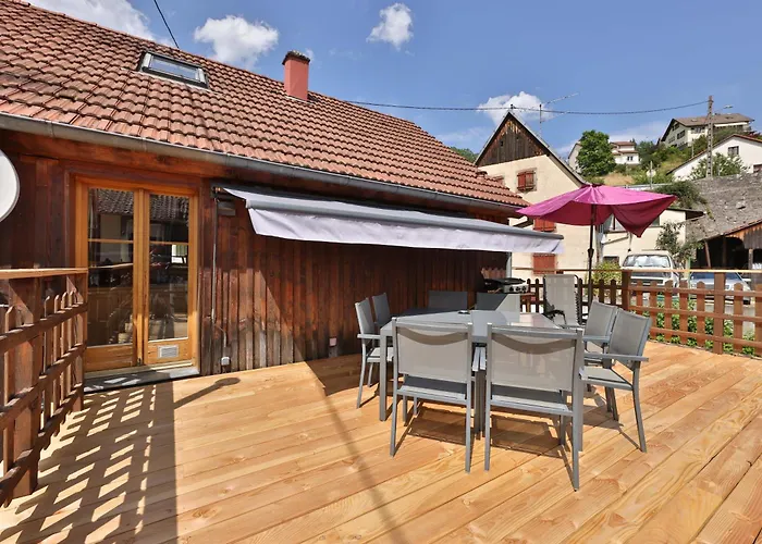 Le Chalet Du Tanet Spa Sauna Terrasse En Alsace