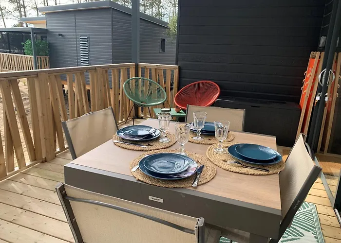 Chalet De Standing Pour 4 Pers., Piscine Couverte Et Chauffee, A Deux Pas De La Plage, Wi-Fi Gratuit