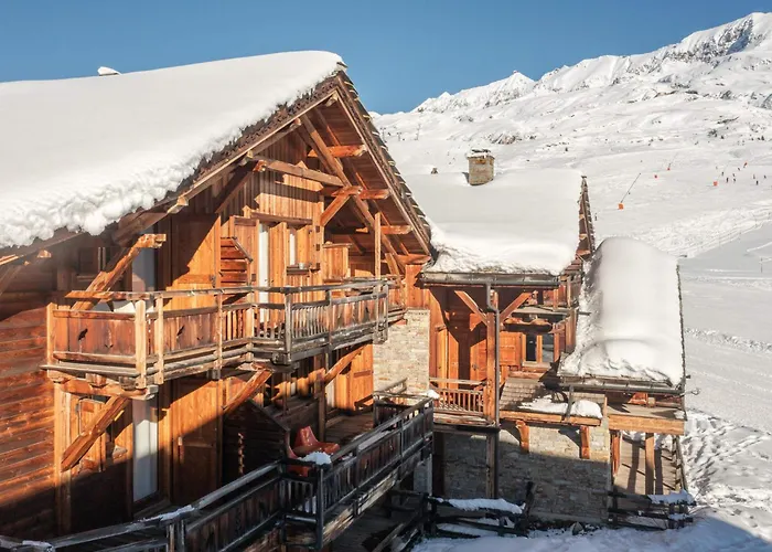 Chalet Skis Aux Pieds Avec Jacuzzi Et Sauna - Fr-1-645-41