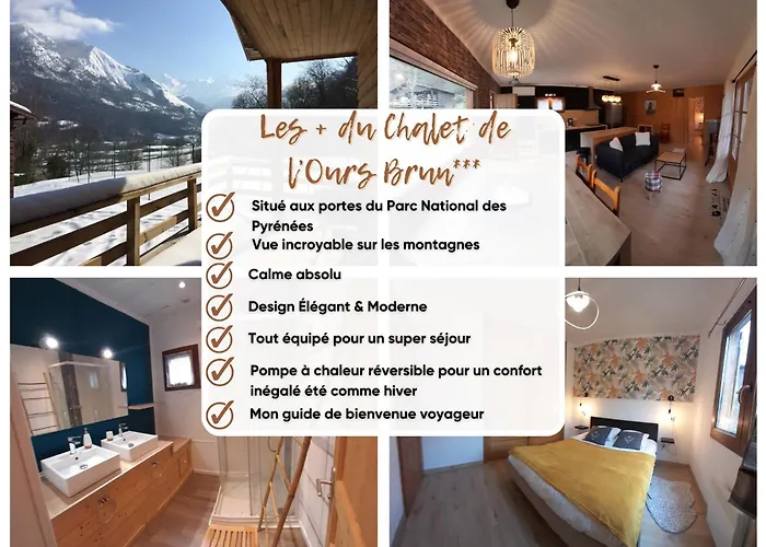Chalet de l'Ours Brun, gîte 3 étoiles