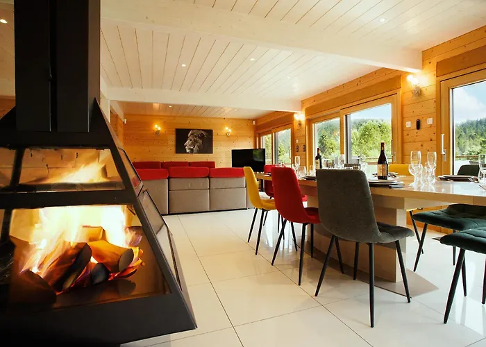 Chalet d’exception avec sauna, jacuzzi, ping-pong