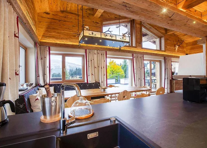 Chalet In Koenigsleiten With Mountain Views & Spa