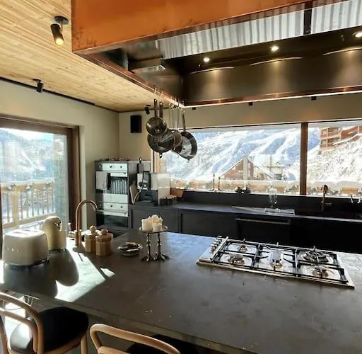 Skiing Resort In The Italian Alps, Chalet Cervinia