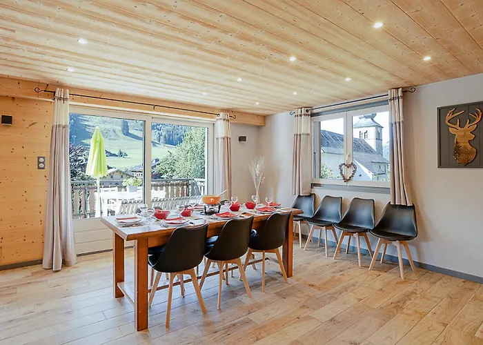 Chalet les 4 saisons - Ski, parking et jardin