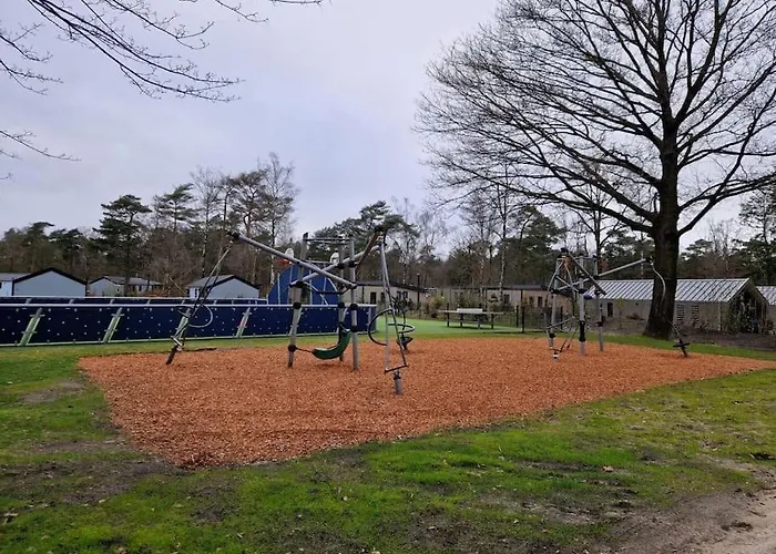 6 Persoons Chalet Op De Veluwe Bij Binnen En Buiten Zwembad