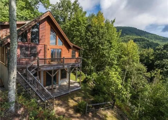 Beautiful Log Cabin With Panoramic Views