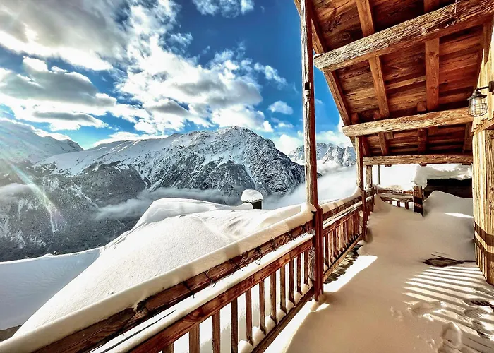 Chalet Le Perchoir, Spa, Sauna, sur les pistes