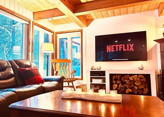 Chalet Familial Et Spa A Proximite Du Mont Orford