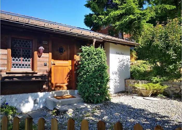 Chalet With Panoramic Views Of The Mountains Of The Oberland And Lake Thun