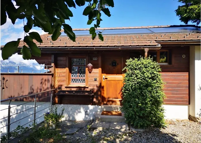 Chalet With Panoramic Views Of The Mountains Of The Oberland And Lake Thun