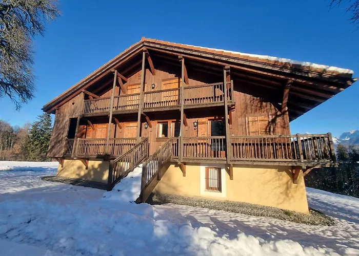 Chalet Renove 3 Etoiles, 14 Pers, Vue Mont Blanc, Wifi