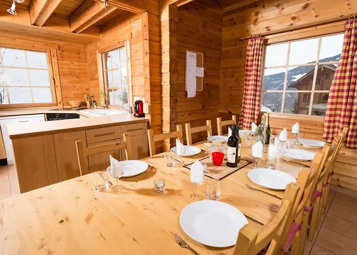 Chalet Mitoyen Traditionnel 12 Personnes Avec Wifi A La Tania - Fr-1-513-61