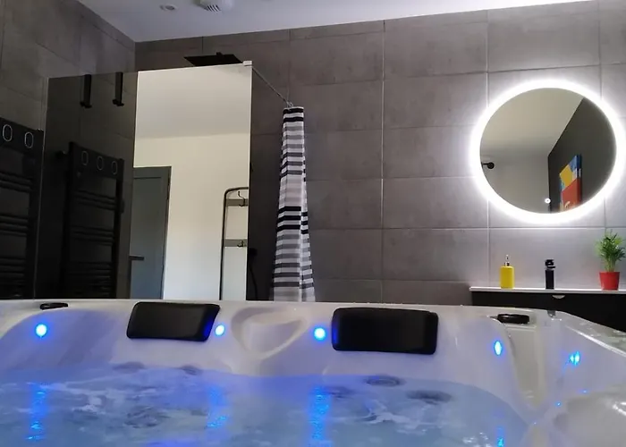 Le Spa du Verger de Firmin - jacuzzi intérieur privé