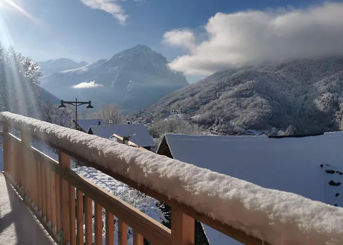 Chalet Cote Cour A 10 Min De La Station