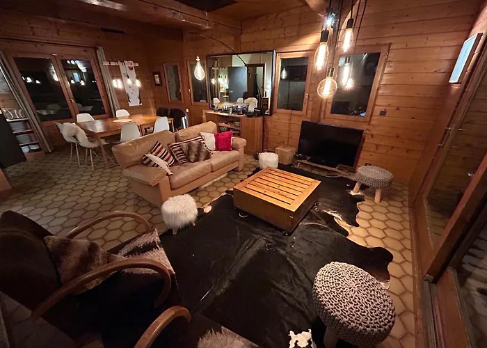 PARADIS LODGE, chalet altitude 2000m, Vue, Plagne Centre, 200m des pistes