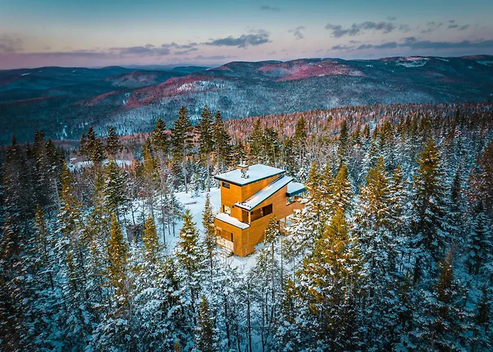 Ridgeview - Mountain View And Spa Near Quebec City