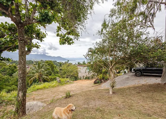 Chale Completo Com Linda Vista Para O Mar De Ilhabela 1