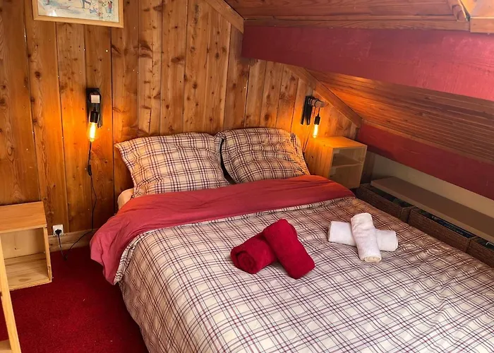 Chalet Spa Bath Fireplace Ski-In Out