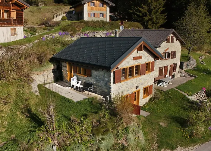 Tiny House Facing The Alps - Ski In, Ski Out